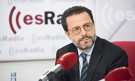 Javier Fernández-Lasquetty, en Es la Mañana de Federico. |  David Alonso Rincón 