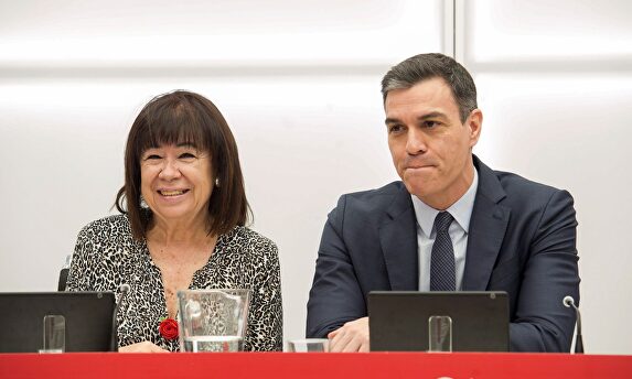 Reunión de la ejecutiva socialista en Ferraz |  EFE