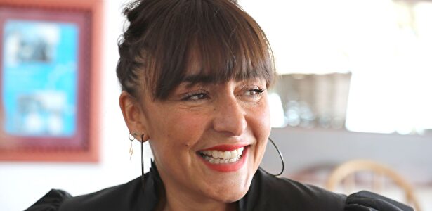 Candela Peña promocionando Hierro |  EFE