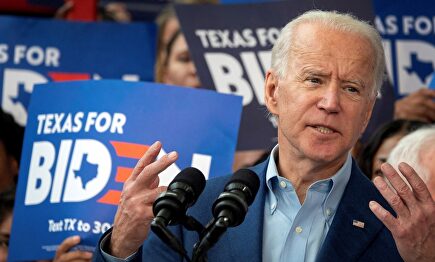 Joe Biden, durante su campaña en Texas. |  EFE