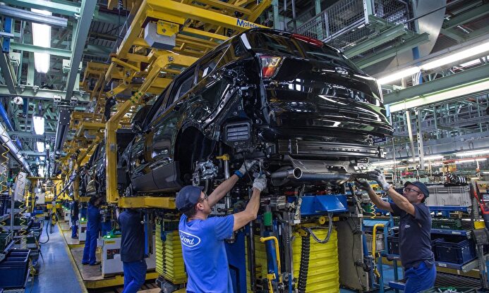 Planta de Ford en Almussafes (Valencia) |  Europa Press