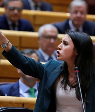 La ministra de Igualdad, Irene Montero | EFE