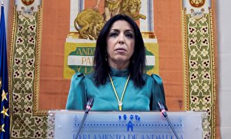 La presidenta del Parlamento andaluz, Marta Bosquet |  EFE