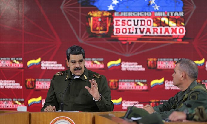 Nicolás Maduro, el pasado mes de febrero |  EFE