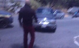 Guaidó mostró un video de la Policía chavista cerca de su casa.