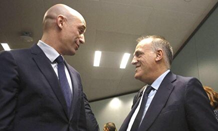 Tebas y Rubiales han unod fuerzas por el bien del fútbol español | Agencias
