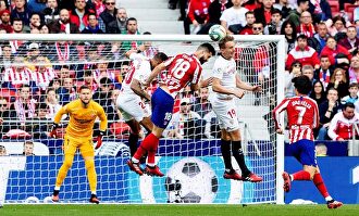 Felipe en el último partido del Atlético en el Metropolitano. | EFE
