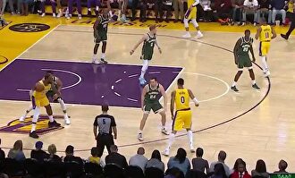 LeBron le gana a Antetokounmpo el duelo de reyes en el Lakers- Bucks