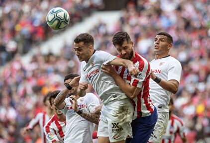 Atlético y Sevilla firmaron tablas en la vital batalla por la Champions |  EFE