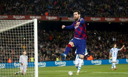 Messi, de penalti, marcó el tanto del triunfo |  EFE