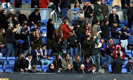 El Camp Nou fue un clamor contra Bartomeu |  EFE