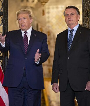 Los presidentes de EEUU y Brasil, Donald Trump y Jair Bolsonaro. | Cordon Press