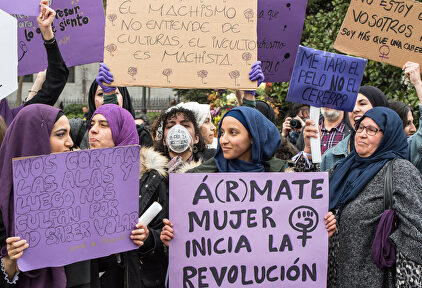 Lo mejor de lo peor de la manifestación feminista del 8-M