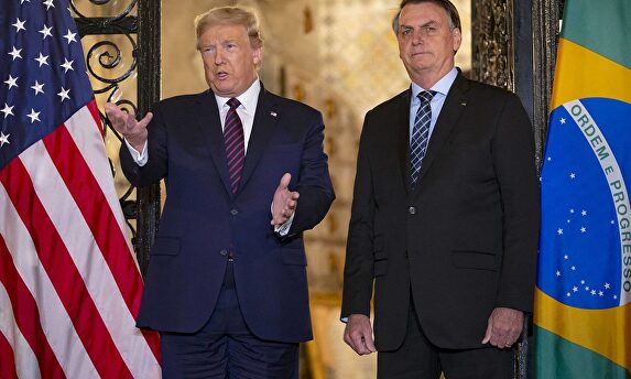 Trump y Bolsonaro se reunieron en Palm Beach. |  Cordon Press