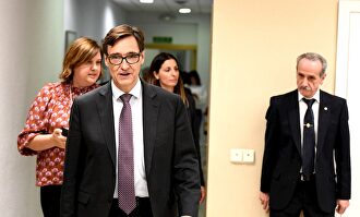 Salvador Illa este lunes |  EFE