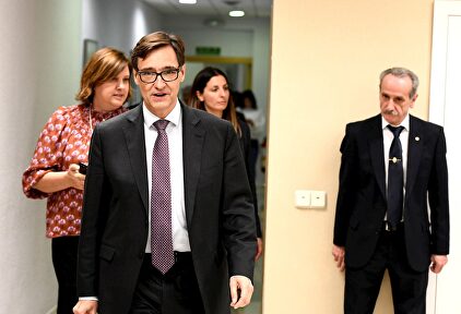 Salvador Illa este lunes |  EFE