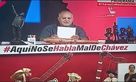 Diosdado Cabello ataca a periodistas en Venezuela