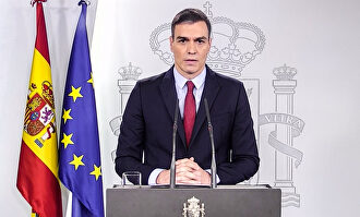 En directo, comparecencia de Pedro Sánchez para declarar el Estado de alarma