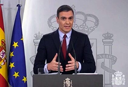 Sánchez declara el estado de alarma y la única autoridad será el Gobierno