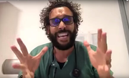 El desesperado mensaje de un médico a los jóvenes: "¡Pensad en los demás!"