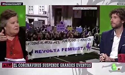 Así animaba La Sexta a manifestarse el 8-M: "El machismo es un virus más peligroso que el coronavirus"