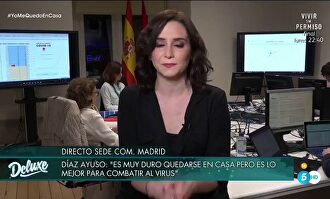 Díaz Ayuso machaca en segundos los argumentos socialistas de Monedero