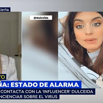 Dulceida en una conexión con 'Espejo Público' |  Antena 3