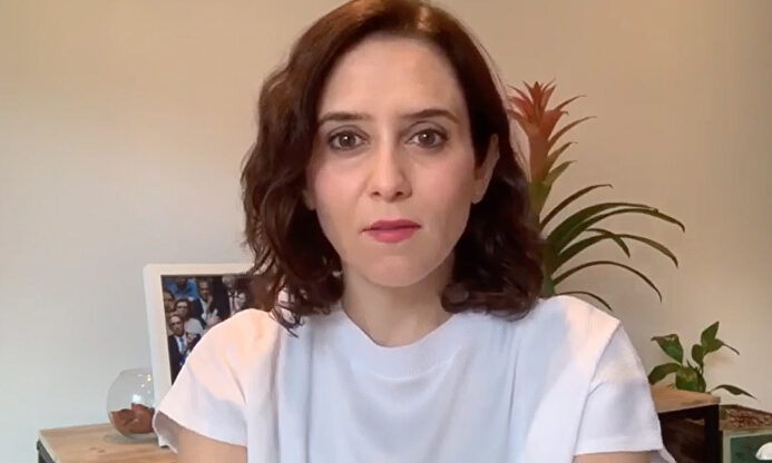Isabel Díaz Ayuso, positivo por coronavirus