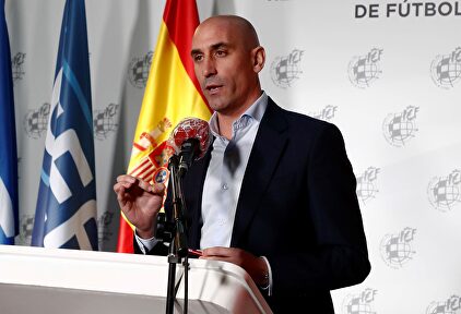 Luis Rubiales, presidente de la Federación Española de Fútbol. | EFE