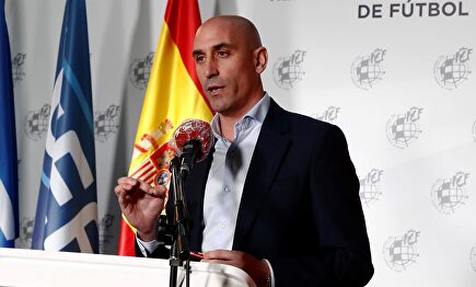 Luis Rubiales, presidente de la Federación Española de Fútbol. | EFE