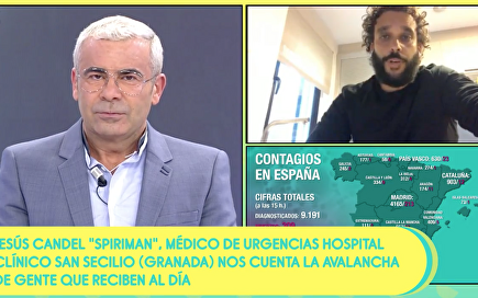 Jorge Javier y Spiriman |  Telecinco