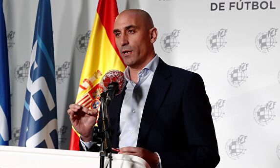 Luis Rubiales, presidente de la Federación Española de Fútbol. | EFE
