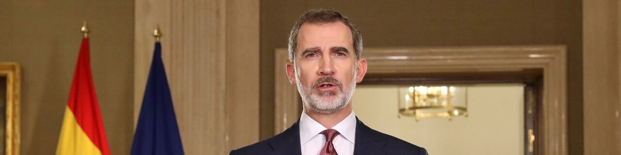 El rey Felipe VI se dirige a los españoles en un mensaje con motivo de la crisis del coronavirus. |  EFE/Casa de S.M. el Rey
