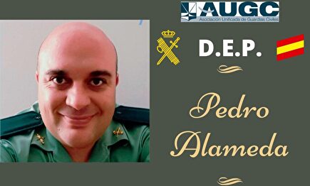 Pedro Alameda, el agente fallecido por coronavirus. | AUGC