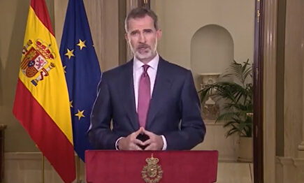 Mensaje íntegro del rey Felipe VI a la nación por el estado de alarma