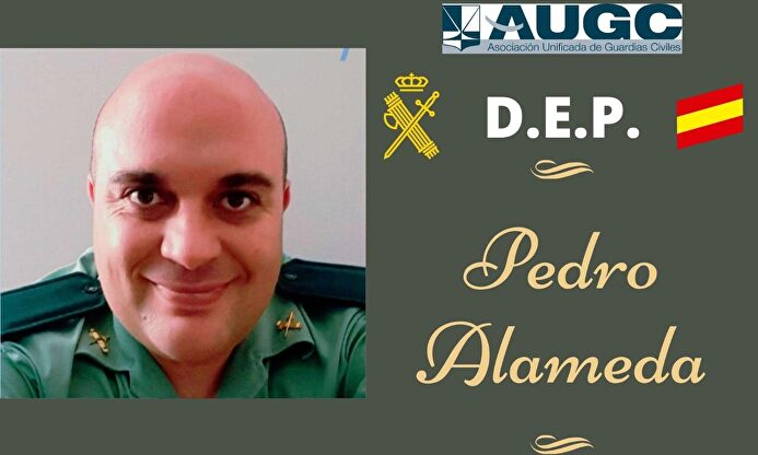 Pedro Alameda, el agente fallecido por coronavirus. |  AUGC