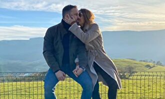 Lidia compartió una foto con su marido | Instagram