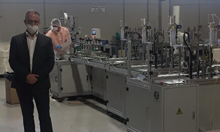 Fábrica de mascarillas | Motor 16