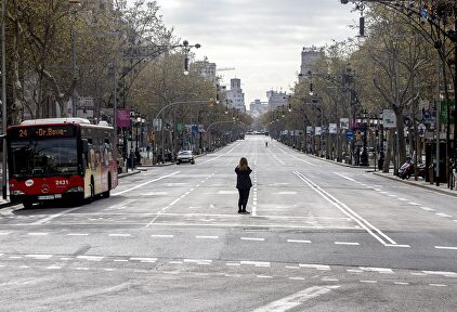 Barcelona, en un día del estado de alarma | Cordon Press
