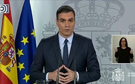 Pedro Sánchez anuncia la ampliación del estado de alarma hasta el próximo 11 de abril