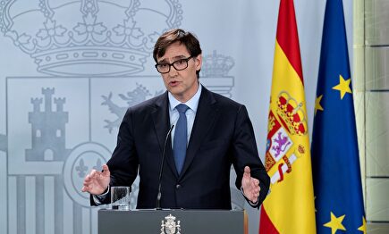 El ministro de Sanidad, Salvador Illa. | EFE/Archivo