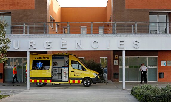 Vista del exterior del Hospital de Igualada. | EFE