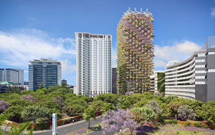 Así será el edificio árbol, nuevo atractivo arquitectónico en Filipinas