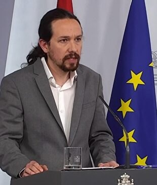 Pablo Iglesias en su rueda de prensa de esta semana | EFE