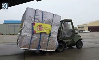 Un avión del Ejército del Aire llega a España cargado de material sanitario desde China
