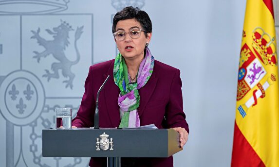 La titular de Exteriores, Arancha González Laya. | EFE