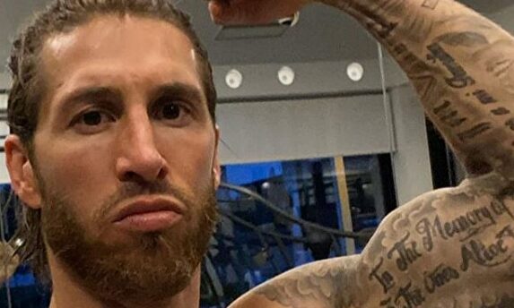Sergio Ramos demuestra estar en plena forma durante el confinamiento