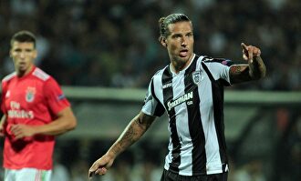 Prijovic con el Paok en la Champions. | Cordon Press
