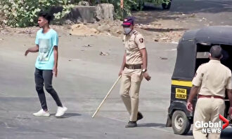 Castigos por saltarse el confinamiento. | YouTube