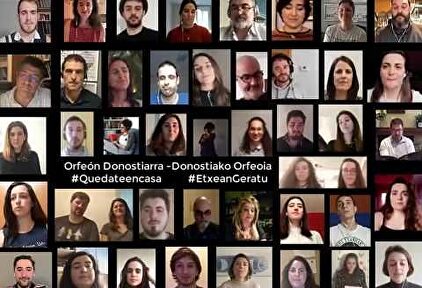 El emotivo "Hallelujah" del Orfeón Donostiarra